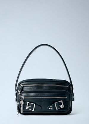 Acne Studios Camero Party Belts Shoulder Bag Black acn0265032