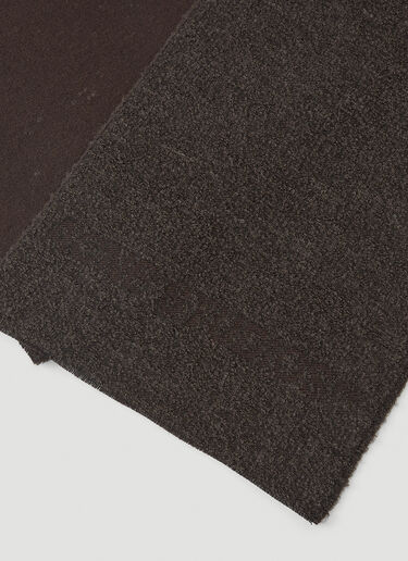 Logo Knit Scarf Acne Studios Logo Knit Scarf Brown acn0150085