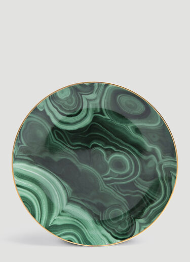 L'Objet Malachite Canapé Plate Set Green wps0642298