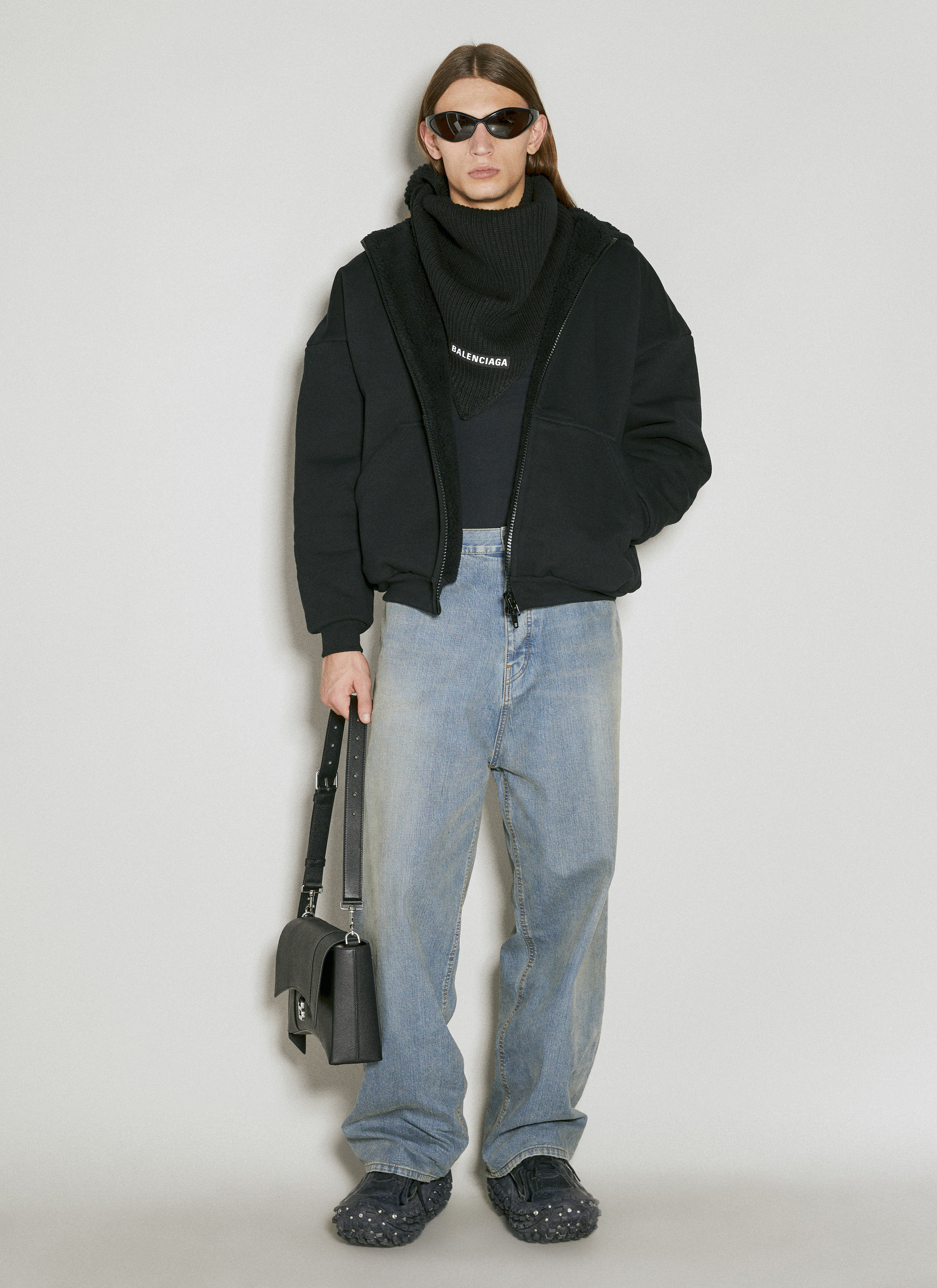 Balenciaga Men s Skiwear Waterproof Jeans in Blue LN CC