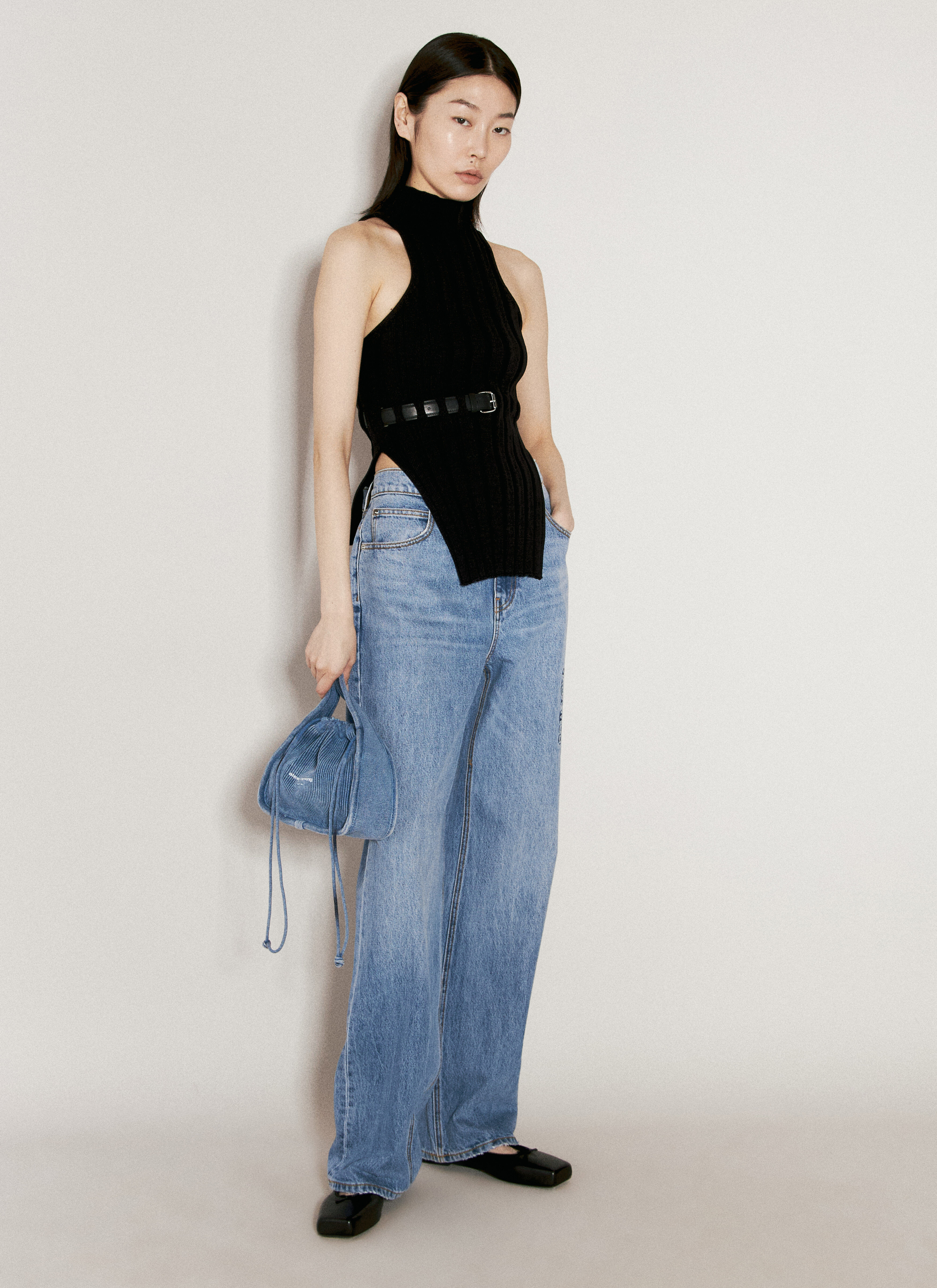 Alexander Wang Women s Ryan Small Handbag in Blue LN CC