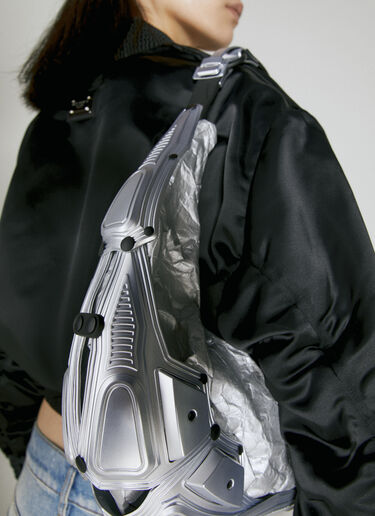 Half Moon Shoulder Bag Innerraum Half Moon Shoulder Bag Silver inn0354006