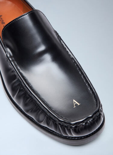 Acne Studios Leather Loafers Black acn0158016