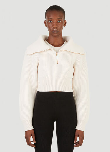 Jacquemus La Maille Risoul Sweatshirt in Beige | LN-CC