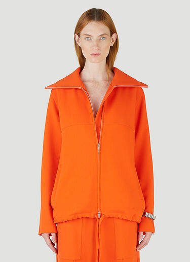 Jil Sander 海绵拉链运动上衣 橙 jil0245003