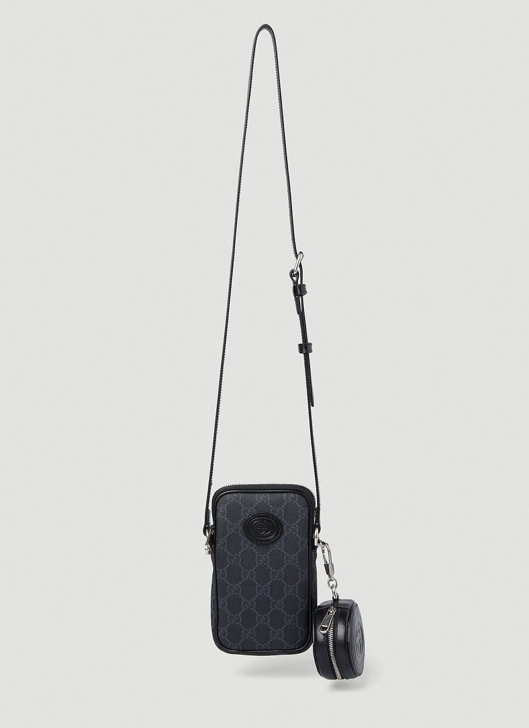 Gucci Retro GG Supreme Crossbody Bag Black guc0250066