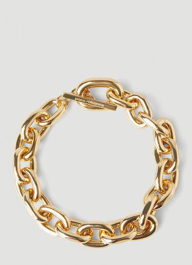 Rabanne XL Link Necklace Gold pac0248029