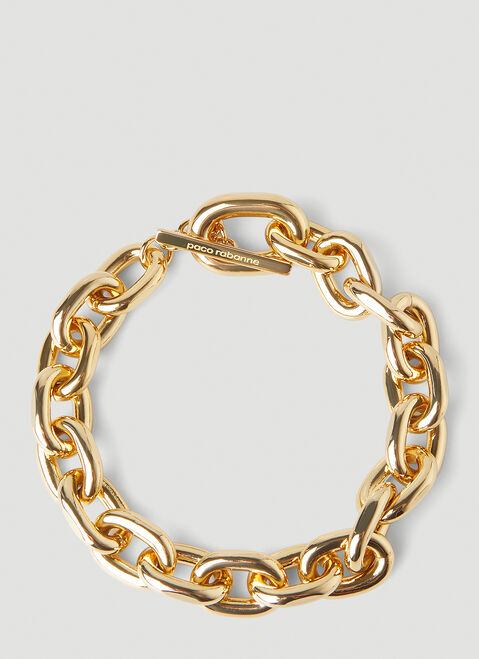 Gucci XL Link Necklace Black guc0250066