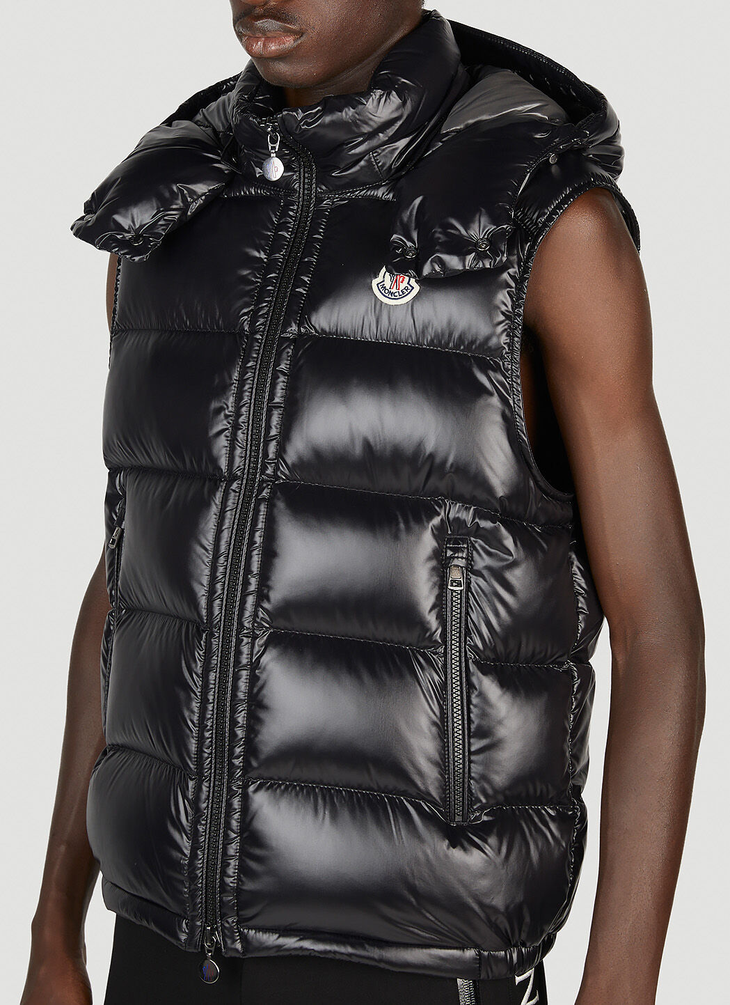 Moncler Men s Bormes Gilet in Black LN CC