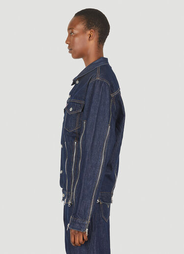 x Levi's 지퍼 트러커 데님 재킷 Levi's x No Sesso x Levi's 지퍼 트러커 데님 재킷 블루 lvn0349001