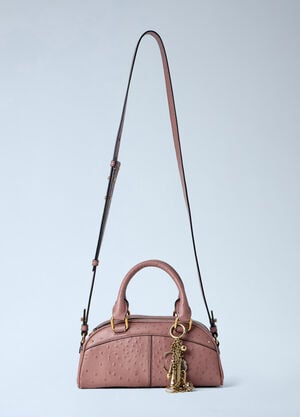 Chloé Small Bowling Handbag Red chl0263075