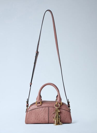 Chloé Small Bowling Handbag Red chl0263075