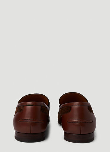 Gucci Jordaan Horsebit Loafers Brown guc0151072