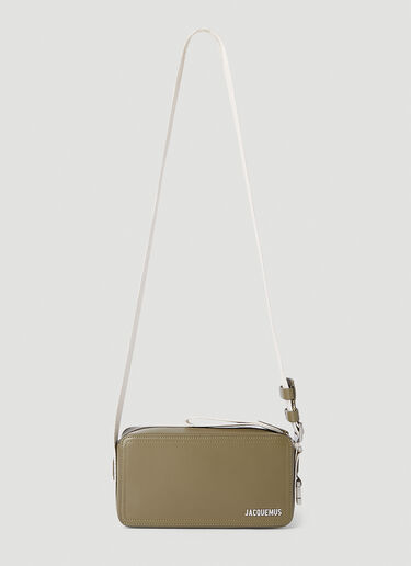 Jacquemus Le Cuerda Vertical Crossbody Bag Khaki jac0151028