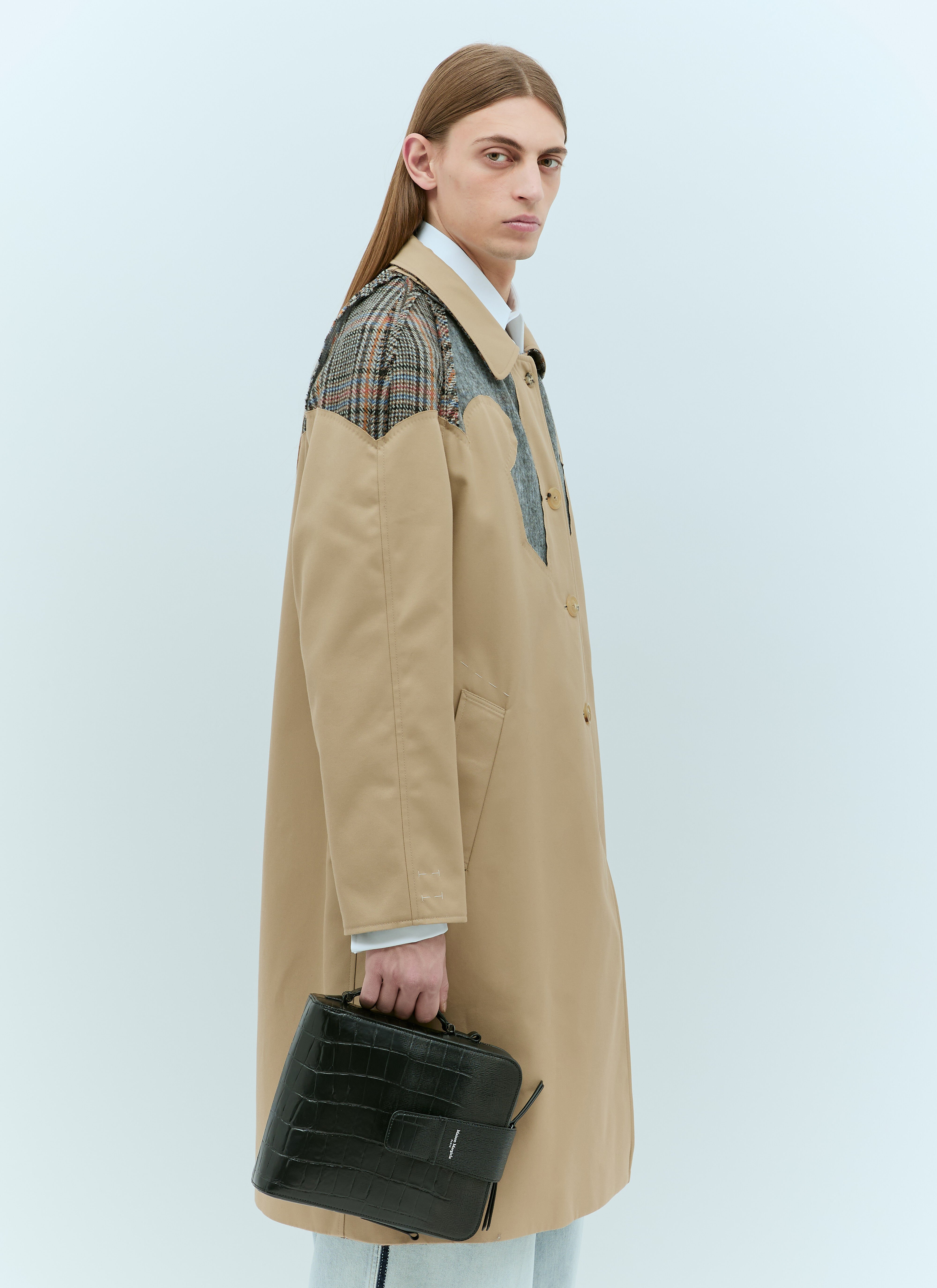 Maison Margiela Men s Reversible Decortique Coat in Beige LN CC