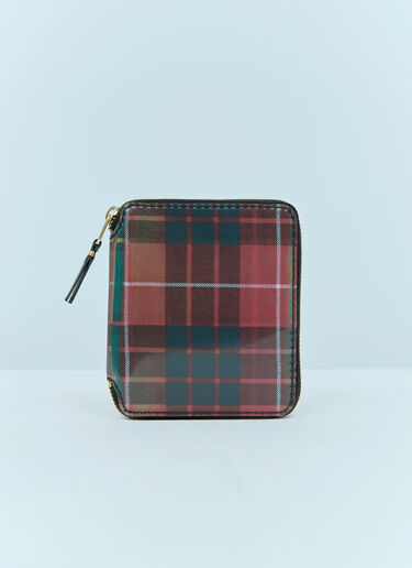 Comme des Garçons Wallet Lenticular Tartan Wallet Multicolour cdw0355002