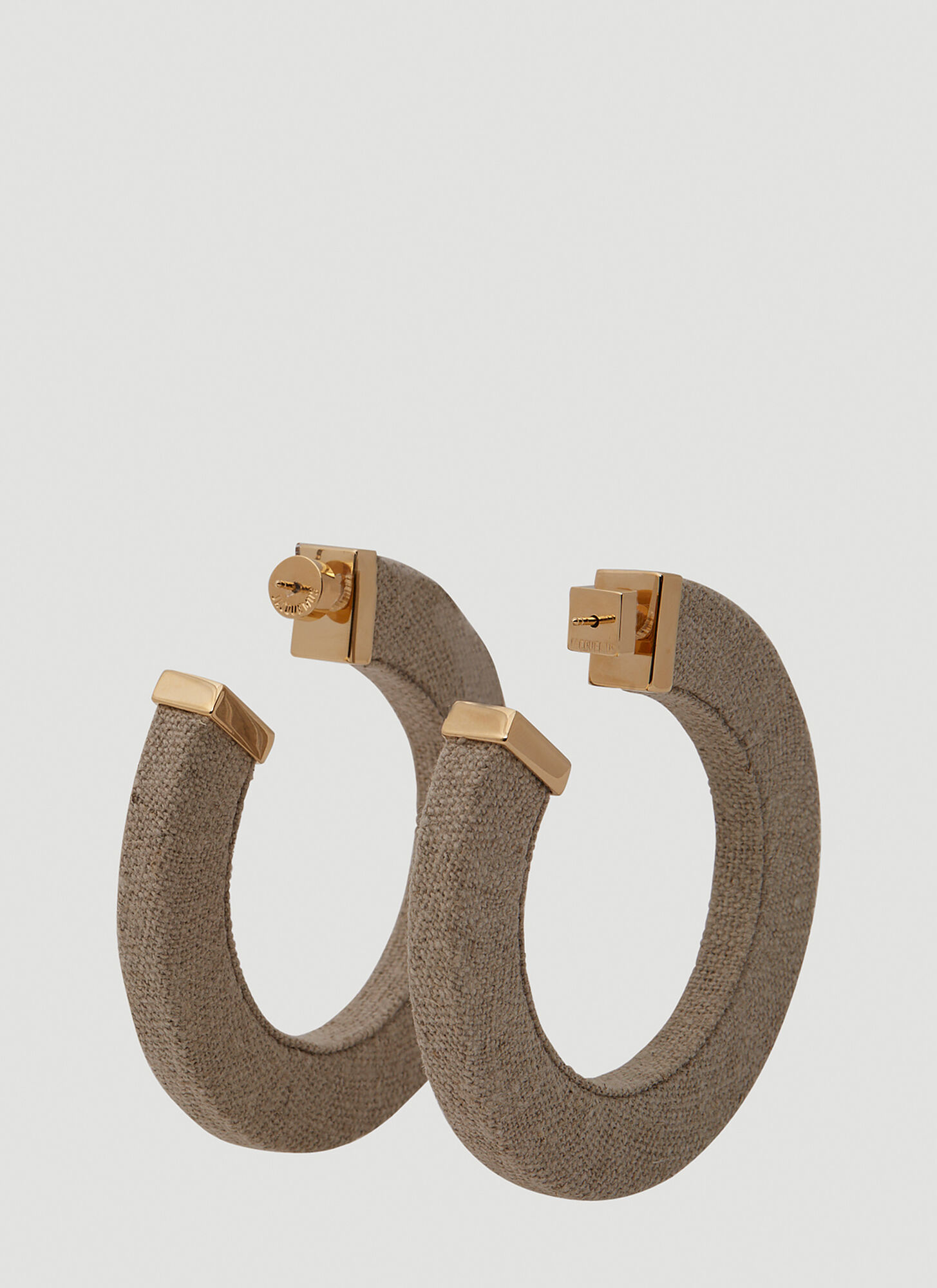 Jacquemus La Créole Line Hoop Earrings