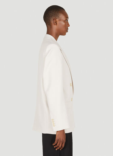 Acne Studios Double Breasted Blazer Cream acn0250063