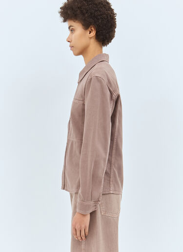 Lemaire Fitted Denim Shirt Pink lem0258014