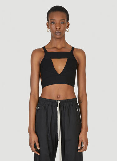 Rick Owens Sling Cut-Out Top Black ric0247047