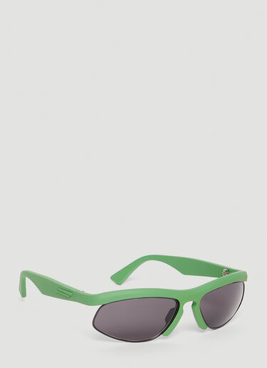 Bottega Veneta Acetate Sunglasses Green bov0244005
