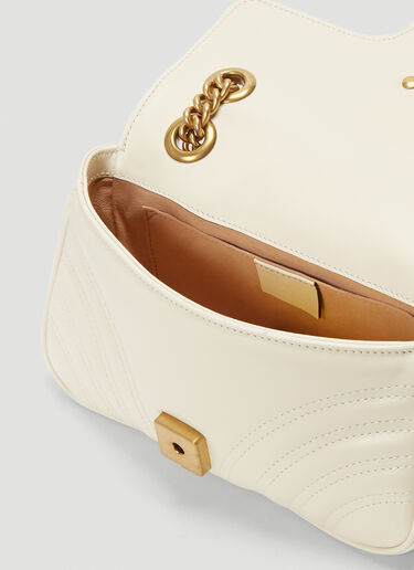 Gucci GG Marmont Matelassé Mini Bag White guc0239093