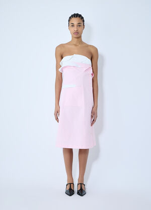 Miu Miu Poplin Dress Black miu0259020