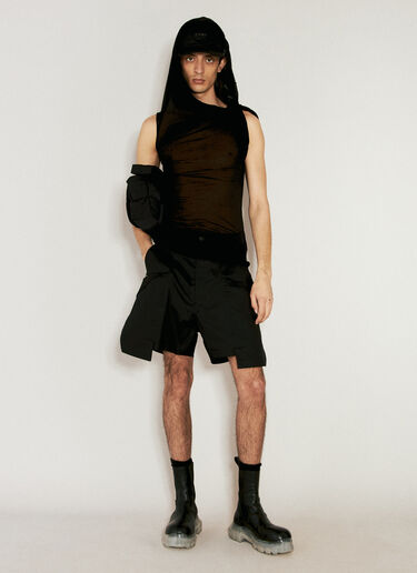 Rick Owens Stefan Cargo Shorts Black ric0156004