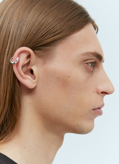 Vivienne Westwood Thick Ear Cuff White vvw0254042