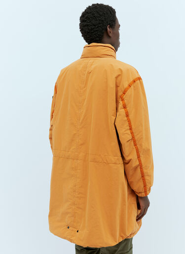 Stone Island Long David Light Coat Orange sto0154009