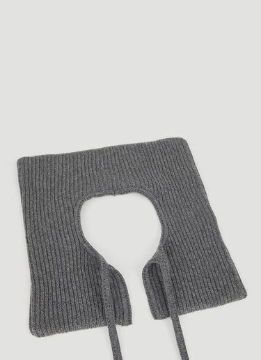 Plan C 니트 칼라 Grey plc0250004