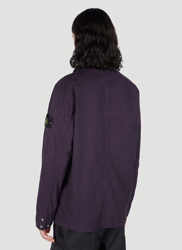 Stone Island Patch Pocket Compass Patch Jacket Purple sto0152023