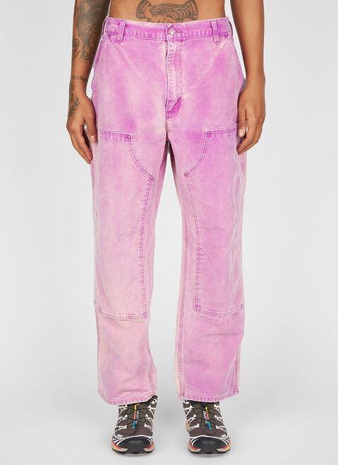 NOTSONORMAL Washed Working Jeans Yellow nsm0348025