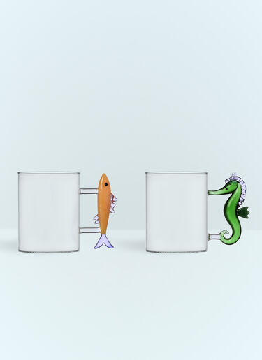 Ichendorf Milano Set Of Six Marine Garden Mugs Clear wps0691500