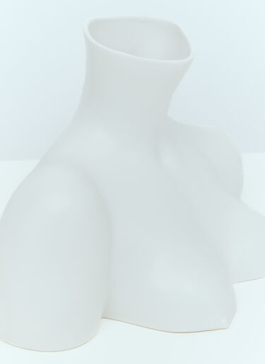 Anissa Kermiche Breast Friend Vase White ank0355003