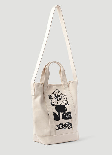 Kenzo Boke Boy Tote Bag Cream knz0152039