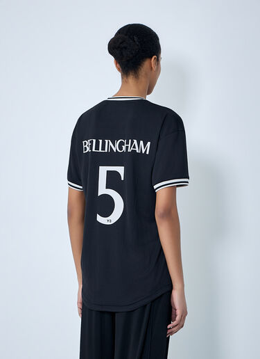 Logo Print Jersey T-Shirt Y-3 Logo Print Jersey T-Shirt Black yyy0364040