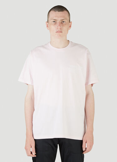 Burberry 로고 티셔츠 핑크 bur0145058