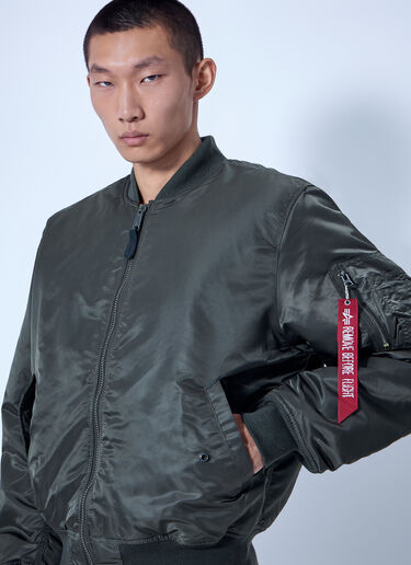 LN-CC® - Alpha Industries: MA-1 Heritage Bomber Jacket - Green Alpha Industries MA-1 Heritage Bomber Jacket Green alp0366008