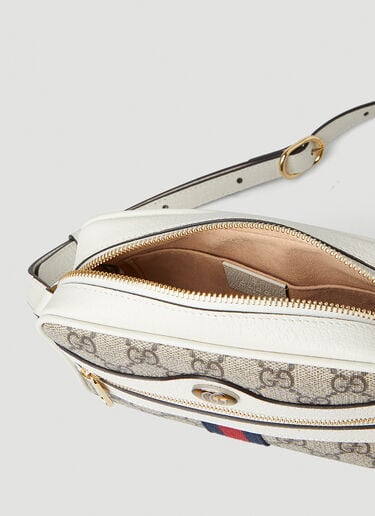 Gucci Ophidia Supreme Web Mini Shoulder Bag White guc0247336
