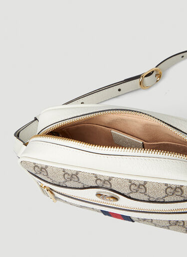 Gucci Ophidia Supreme Web Mini Shoulder Bag White guc0247336