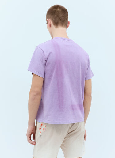Gallery Dept. Vintage Logo Painted T-Shirt Purple gdp0153028