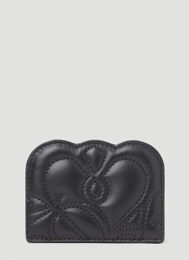 Alexander McQueen Seal Logo Cardholder Black amq0251015