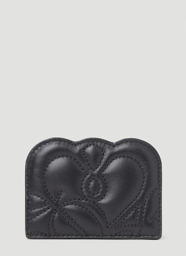 シールロゴカードホルダー Alexander McQueen シールロゴカードホルダー ブラック amq0251015