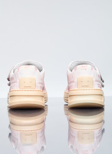 Acne Studios Velcro Strap Sneakers Pink acn0255044