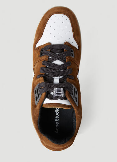 Acne Studios Low Top Sneakers Brown acn0151035
