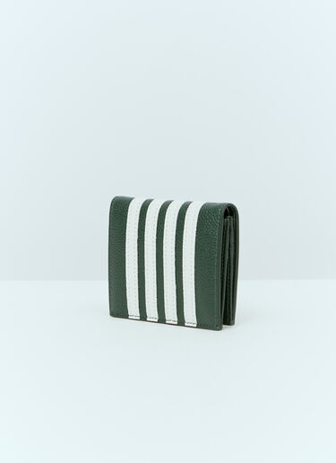 4バー 二つ折りカードホルダー Thom Browne 4バー 二つ折りカードホルダー グリーン thb0154012
