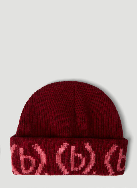 Bstroy Knit (B).eanie Hat Pink bst0350011