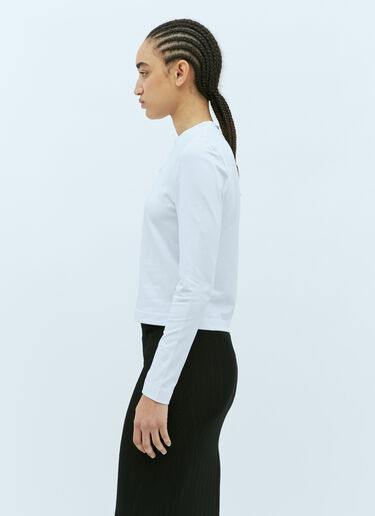Jacquemus Le T-Shirt Gros Grain White jac0256036