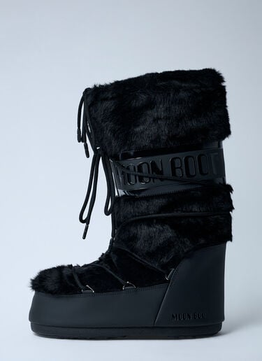 MB Icon Faux-Fur Boots Moon Boot MB Icon Faux-Fur Boots Black mnb0362008